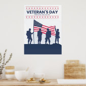 Celebrating Heroes of America – Veterans Day 2025 Poster (Keuken)