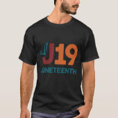 Celebrating Juneteenth T-shirt (Voorkant)