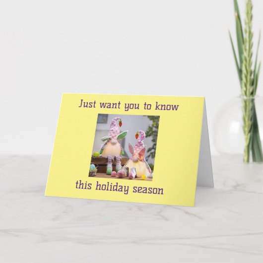 **CELEBRATING MET U** DEZE ZEEDAG FEESTDAGEN KAART (Voorkant)