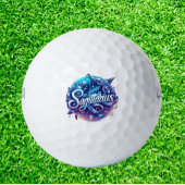 Celebrating sagittarius golfballen