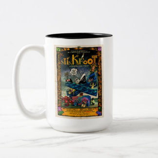 Celebrating Stinkfoot's 40th Poster Mug Tweekleurige Koffiemok