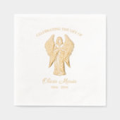 Celebrating the Life - Angel Memorial Folie Servetten (Voorkant)