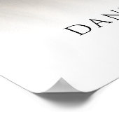 Celebrating the Life Memorial Photo Welcome Poster (Hoek)