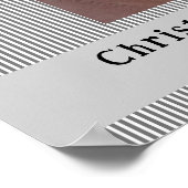 Celebrating the life  Photo Funeral  Poster (Hoek)