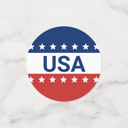 Celebrating the USA's 250th anniversary Confetti (Kleine voorkant)