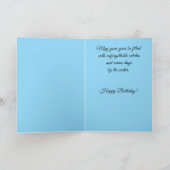 Celebrating You and Your Adventures Birthday Kaart (Binnen)