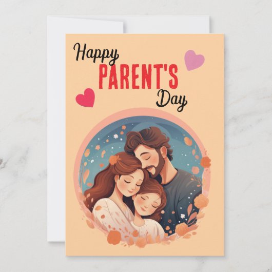 "Celebrating You, Mom & Dad" Feestdagenkaart (Voorkant)