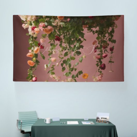 #CelebratingOurLoveStoryBanner Spandoek (Beurs)