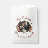 Celebration Blush Rozen Gotische bruiloft Favor Ta Bedankzakje (Voorkant)