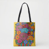 Celebration Bouquet All over Canvas tas (Voorkant)