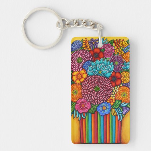 Celebration Bouquet Sleutelhanger (Voorkant)