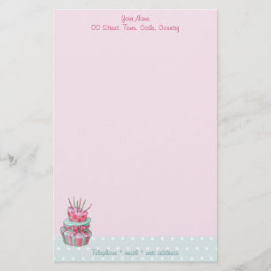 Celebration Cake Stationery Briefpapier