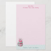 Celebration Cake Stationery Briefpapier (Voorkant / Achterkant)