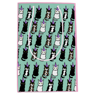 Celebration Cat Gift Bag Medium Cadeauzakje