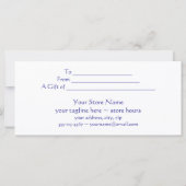 Celebration Celebrft Certificate Certificate sjabl (Achterkant)