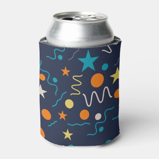 Celebration Confetti vormen Blikjeskoeler (Blikje Voorkant)