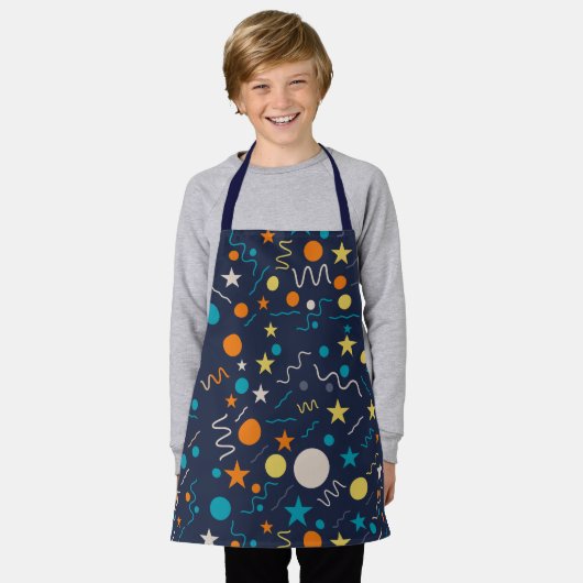 Celebration Confetti vormen Schort (Gedragen)