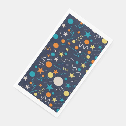 Celebration Confetti vormen Servet (Hoek)