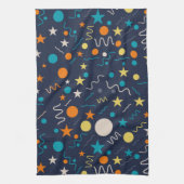 Celebration Confetti vormen Theedoek (Verticaal)