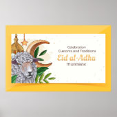Celebration Custons and Traditions (Eid al-Adha) Poster (Voorkant)