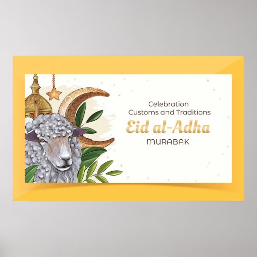 Celebration Custons and Traditions (Eid al-Adha) Poster (Voorkant)