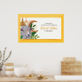 Celebration Custons and Traditions (Eid al-Adha) Poster (Keuken)