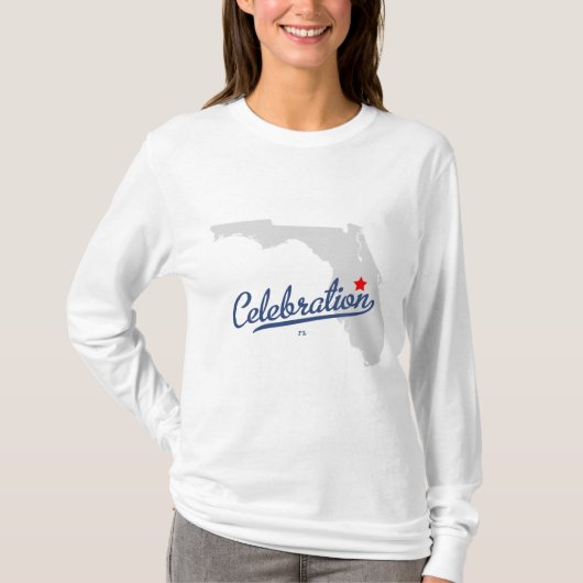Celebration Florida FL Shirt (Voorkant)