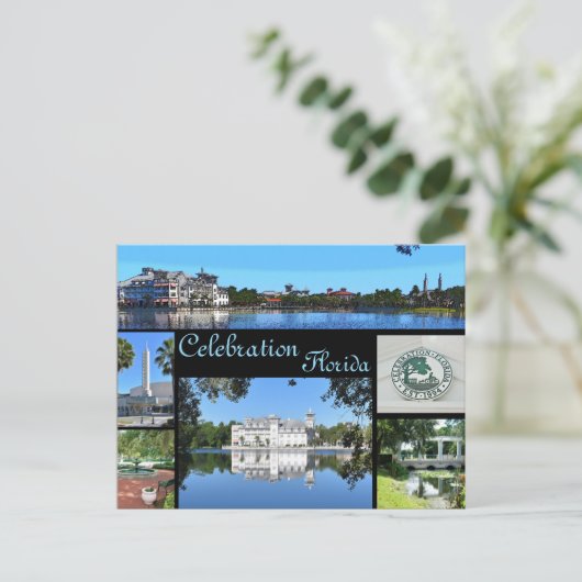 Celebration Florida Post Card # 2 Briefkaart (Staand voorkant)