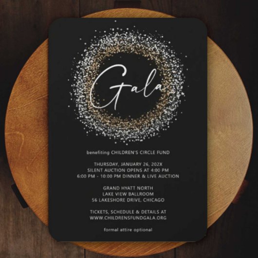 Celebration Gala uitnodiging
