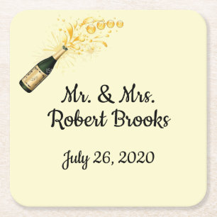 Celebration gepersonaliseerde onderzetters