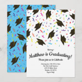 Celebration Graduation Party Colorful Kaart (Voorkant / Achterkant)