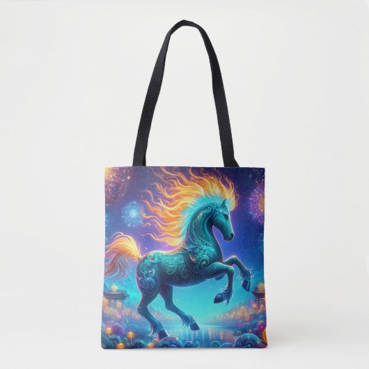 Celebration Horse Tote Bag (Voorkant)