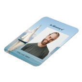 Celebration Life Keepsake Sailor Sailboat Sailing Magneet (Linkerzijde)