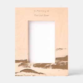 Celebration Life Keepsake Storm Ocean Gegraveerde Lijstjes