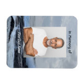 Celebration Life Keepsake Storm Ocean Magneet (Horizontaal)