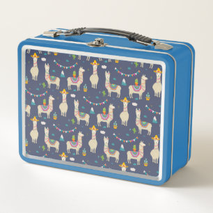Celebration Llama Pattern