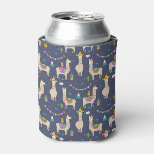 Celebration Llama Pattern Blikjeskoeler