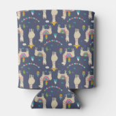 Celebration Llama Pattern Blikjeskoeler (Achterkant)