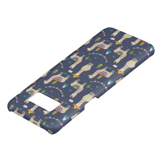 Celebration Llama Pattern Case-Mate Samsung Galaxy Hoesje (Onderkant)