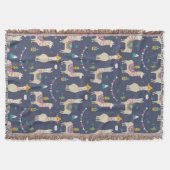 Celebration Llama Pattern Deken (Voorkant)