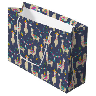 Celebration Llama Pattern Groot Cadeauzakje