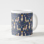 Celebration Llama Pattern Grote Koffiekop (Voorkant rechts)