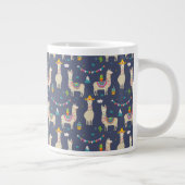 Celebration Llama Pattern Grote Koffiekop (Rechts)