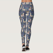 Celebration Llama Pattern Leggings (Achterkant)