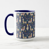 Celebration Llama Pattern Mok (Links)