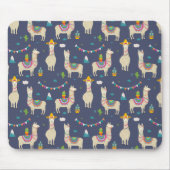 Celebration Llama Pattern Muismat (Voorkant)