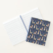 Celebration Llama Pattern Notitieboek (Binnen)