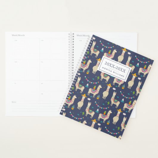 Celebration Llama Pattern Planner (Display)