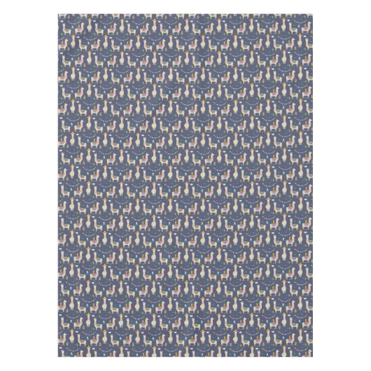 Celebration Llama Pattern Tafelkleed (Voorkant)