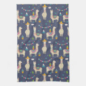 Celebration Llama Pattern Theedoek (Verticaal)